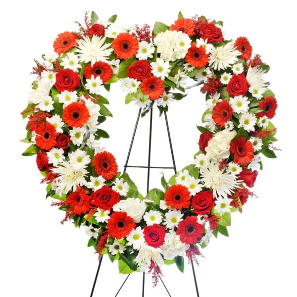 Remembered always wreath