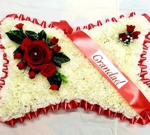 Red Funeral Pillow