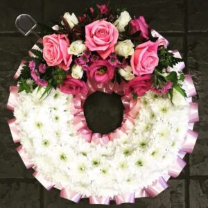 pink perfect wreath